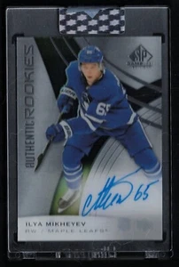 2021-22 Upper Deck Clear Cut Tribute SP Game-Used Rookie Auto Ilya Mikheyev - Picture 1 of 1