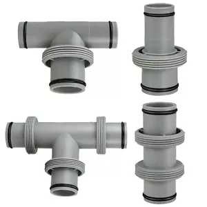 1pcs Swimming Pool Hose Adapter Above Ground T Joint Hose Connector - Picture 1 of 37