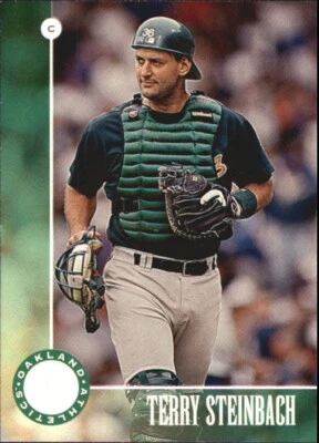 1996 Leaf Silver Press Proofs #160 Terry Steinbach - NM-MT - Image 1 of 2