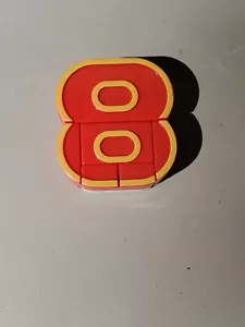 Vtg ALPHA-BOTS Number 8. Transforming Letters Robots Action Figure Mattel 1985 - Picture 1 of 2