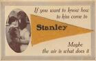 If You Want A Kiss Come To Stanley Ontario County Ny New York - Felt Banner - Db