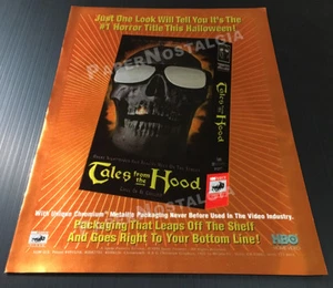 TALES FROM THE HOOD__Orig. 1995 Chromium Metallic AD / promo__Clarence Williams - Picture 1 of 3