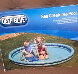 DEEP BLUE SEA CREATURES POOL 170cm x 16cm round - Bild 1 von 2