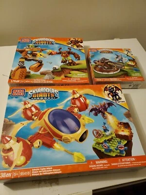 3 New 2012 Sets  Mega Bloks Skylanders Giants 95418 95413 95408 - Image 1 of 4