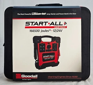 Goodall Portable Lithium-Ion Jump Starter 12/24V Start All Jump Pack JP12-24 NEW - Picture 1 of 6