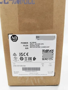 NUOVO azionamento originale Allen Bradley 25B-D010N104/A Powerflex 525 CA 5 HP 4,0 KW - Foto 1 di 6