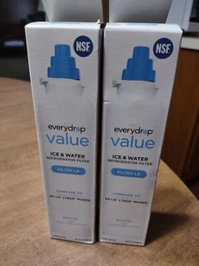 EveryDrop Value Ice Water Refrigerator Filter L8, W11367147 Lot LG LT800 NSF (2) - Picture 1 of 3