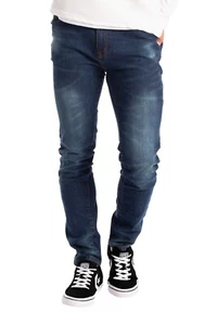 NEU HERREN FLEX SKINNY JEANS STRETCH SLIM FIT DENIM HOSE ALLE TAILLE & LÄNGEN - Bild 1 von 47