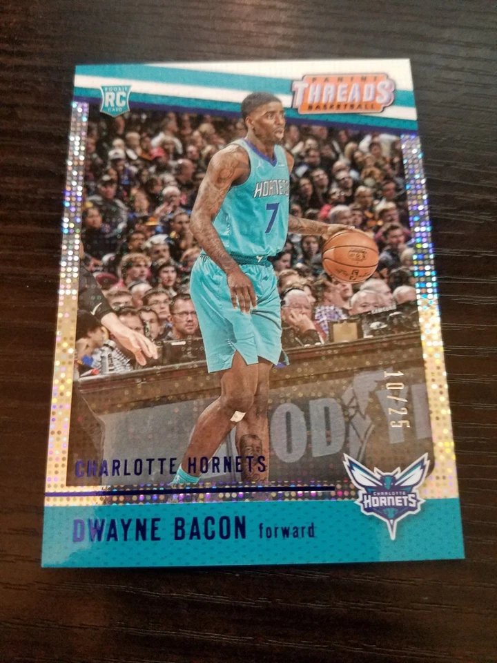 2017-18 Panini Threads Dazzle Blue #92 Dwayne Bacon /25 RC ROOKIE  - Image 1 of 1