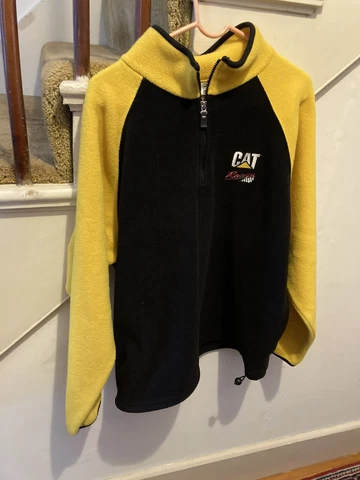 VTG Racing Champions Apparel Cat Caterpillar Ward Burton 22 Fleece Jacket MSz L Cover