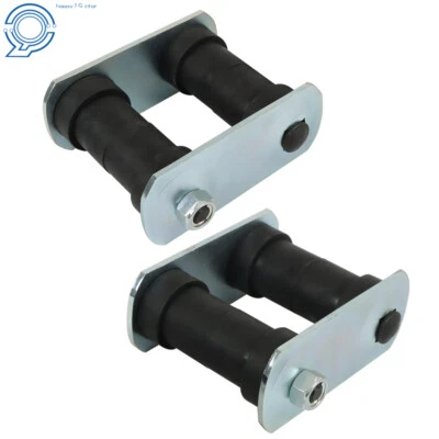 Leaf Spring Rear Shackle Kits Shackles Bushings Kit For 1968-1979 Chevrolet Nova - Image 1 of 4