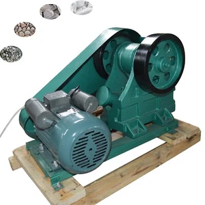 100X60 Mini Jaw Crusher Breaker for Lab/Industry Slag Coom Crushing Machine 220V - Picture 1 of 24