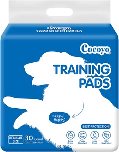COCOYO Best Value Training Pads 30 Count | Dog Pee Pads | Super Absorbent Puppy - Picture 1 of 12