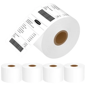 Receipt Paper 30270 for Dymo 2-1/4" x 249ft Compatible w/ Labelwriters 300 5Roll - Picture 1 of 8