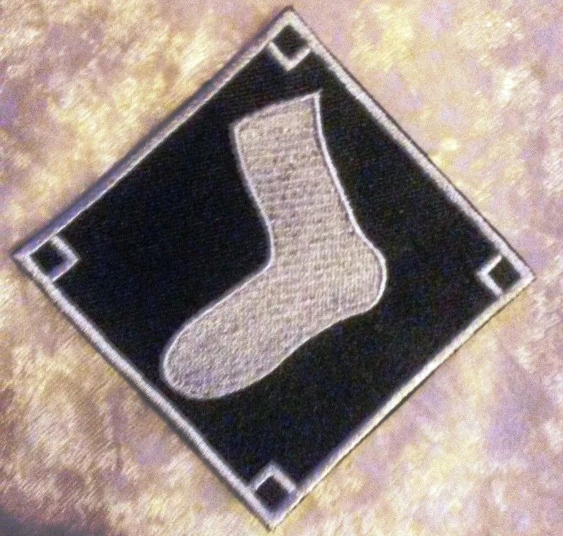 Chicago White Sox 3" Base Iron On/Sew On Embroidered Patch Free Tracking! - Image 1 of 1