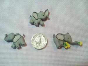 Cuidadores de agujas de elefante bebé de SandrasStitchStash - Imagen 1 de 9