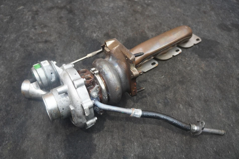 Турбокомпрессор левый двигатель 2780903780 от оригинального производителя Mercedes S550 W222 2012-2017 - Изображение 1 из 4