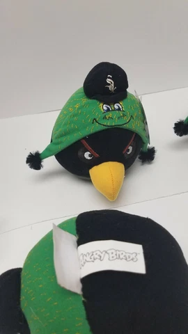 Chicago Whitesox Angrybird Plushes Cover