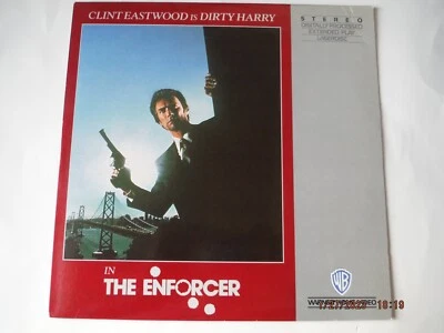 Vintage 1987 THE ENFORCER:  CLINT EASTWOOD IS DIRTY HARRY LASERDISC STEREO EXTE - Image 1 of 3