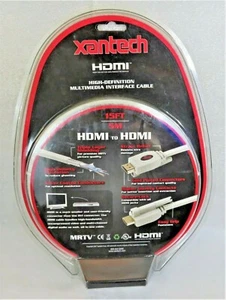 CABLE INTERFAZ MULTIMEDIA XANTECH HDMI a HDMI 15 FT ALTA DEFINICIÓN - NUEVO EN BO - Imagen 1 de 3
