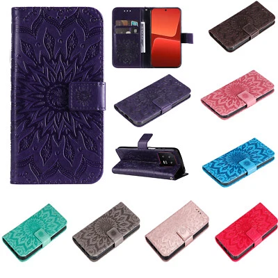 For Google Pixel 7 8 6 5 Flower Pattern PU Leather Wallet Case Phone Case Cover - Image 1 of 4