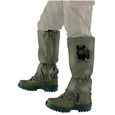 Gamaschen für die Jagd mit Wildmotiv oder Schneetarn - Bild 1 von 3