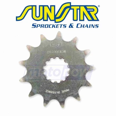 Sunstar Steel Front Sprocket for 1974-1981 Yamaha MX175 - Drive Sprockets au Foto 1 de 4
