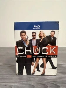 CHUCK SEASONS 1-5 THE COMPLETE SERIES BOXED SET SEALED - Picture 1 of 6