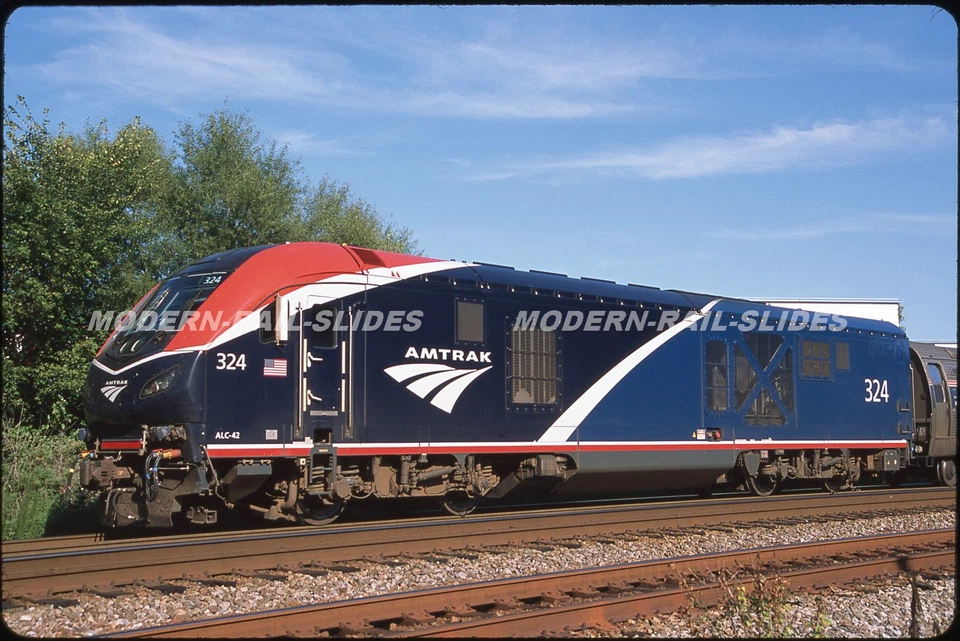 Diapositiva original: AMTK Amtrak 324 ALC-42 Foto 1 de 1