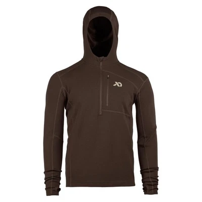 Men’s Kiln Hoody - Camo Merino Wool Base Layer, Midweight Thermal Cold Weathe... - Image 1 of 4