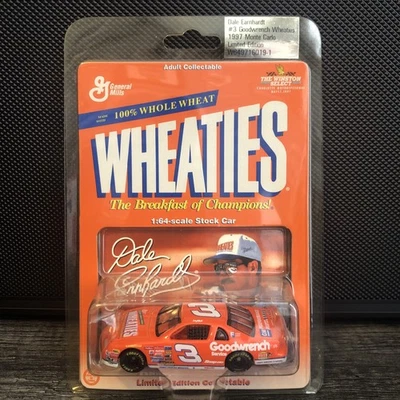  Dale Earnhardt #3 Goodwrench Wheaties 1997 Monte Carlo 1/64 Diecast Car NASCAR - Image 1 of 3