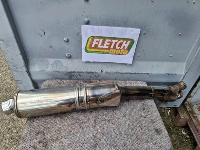 SUZUKI GSXR750 WN-P 17E0 STANDARD EXHAUST SILENCER CAN MUFFLER WITH LINK PIPE - Image 1 of 4