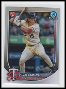 Bowman 2025 cromo Luke Keaschall rojo RC variación novato #61 gemelos - Imagen 1 de 2