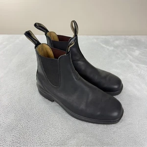 Blundstone Men's Size 8 US/7 UK #068 Chisel Toe Black Leather Boots Excellent - Picture 1 of 14