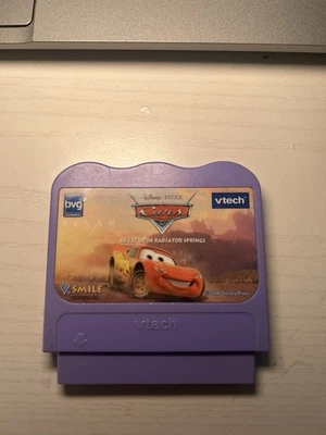 V TECH V SMILE Disney Pixar Card Rev It Up In Radiator Springs Cartridge 2 - Image 1 of 3