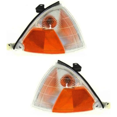 Pair Set of 2 Corner Lights Lamps  Left-and-Right Left & Right for Geo Metro Foto 1 de 4