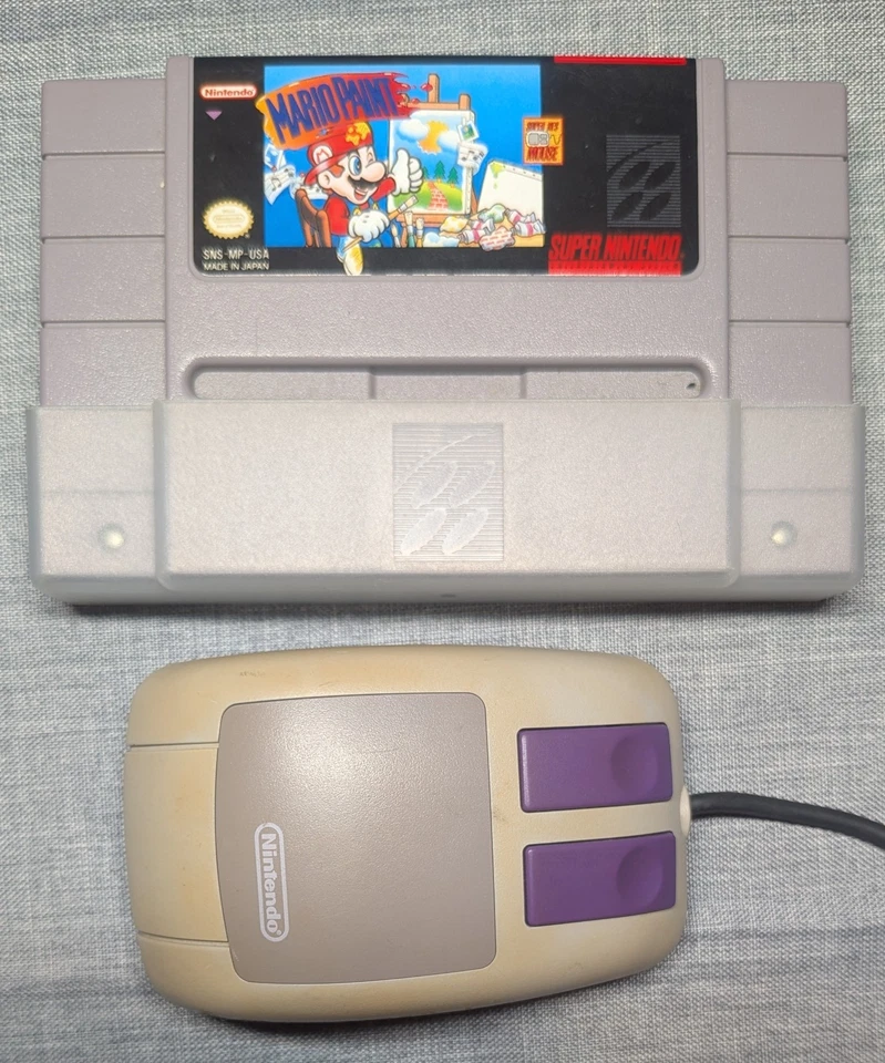 Mario Paint SNES con ratón Foto 1 de 3