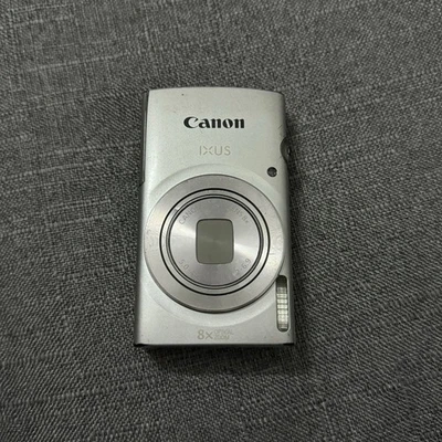 Canon Powershot ELPH 185/IXUS 185/IXY 200 Digital Camera Built-in Wi-Fi Silver - Image 1 of 4