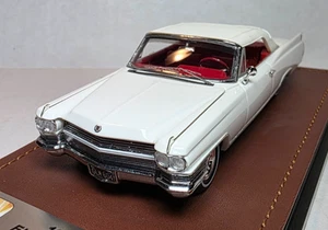 GLM 1:43 1964 Cadillac Eldorado Aspen White/White Top/Red Interior VERY RARE!! - Picture 1 of 5