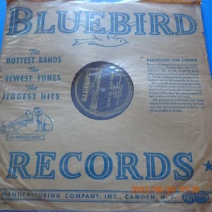 78 Walter Davis Henry Townsend Bluebird B-7292 Guiding Rod Talks All Over Town - Foto 1 di 3