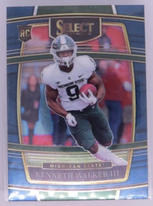 2022 Panini Select Draft Picks Kenneth Walker lll Rookie Blue Seahwaks - Bild 1 von 2