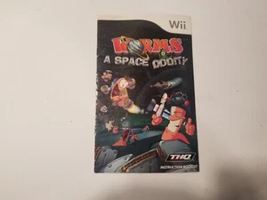 Manual Only - Worms A Space Oddity (Nintendo WII) - Picture 1 of 1