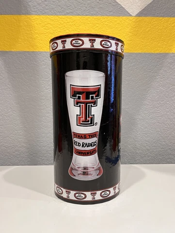Texas Tech Red Raiders 16oz. Fan-tastic Game Day Pilsner Glass by AliceArt Cover