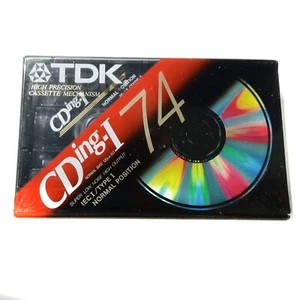Audiocassetta Musicassetta TDK CD-ing I 74 SIGILLATA - Imagen 1 de 1
