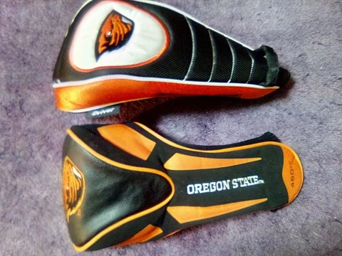 Team  Effort® NCAA PAC-12 Oregon State Beavers 2 Golf Socks Driver-460cc REDUCED Cover
