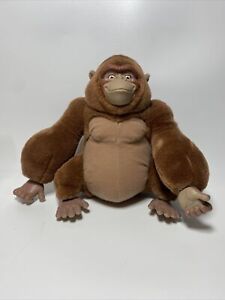 Vintage Disney Mattel Tarzan Plush Kala Mother Gorilla Ape Brown 8" Classic