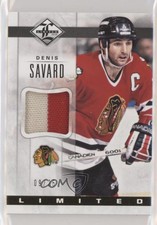 2012-13 Panini Limited Limited Jerseys Prime /25 Denis Savard #LJ-SV HOF
