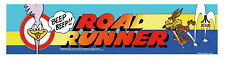 Road Runner Arcade Marquee/Sign (26" x 8")