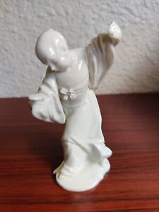 Nymphenburg Blanc De Chine Chinoiserie Chinese Monk Figurine #287 As Is