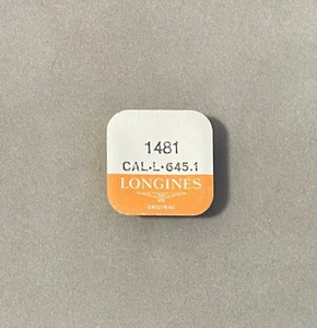 Original Longines Uhrwerk Teil 1481 Cal. L. 645.1 (Factory Sealed) - Bild 1 von 2